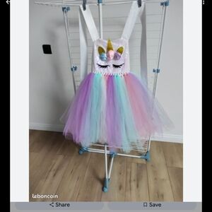 Sparkling Unicorn Tutu Costume for Kids